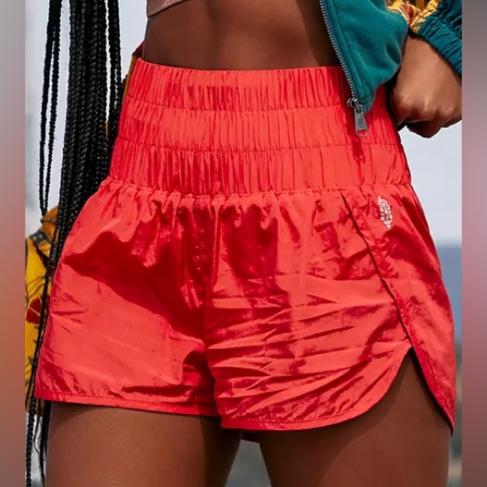 Red WayHome Free People Movement Shorts!!